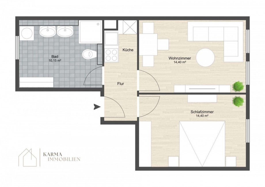 Grundriss Etagenwohnung Wiesbaden