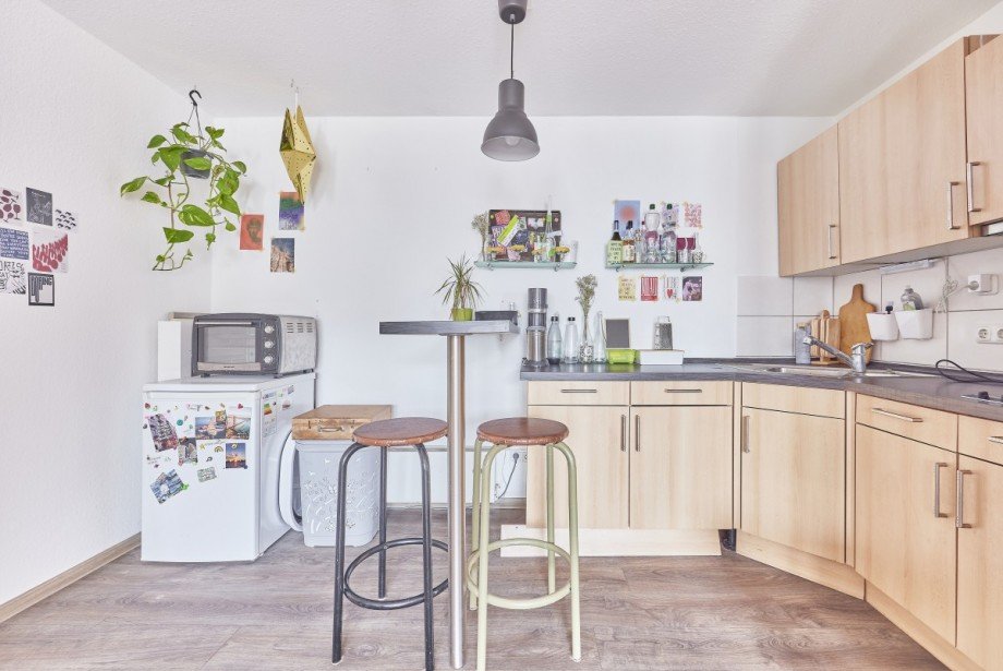 K�chenbereich Etagenwohnung Mainz