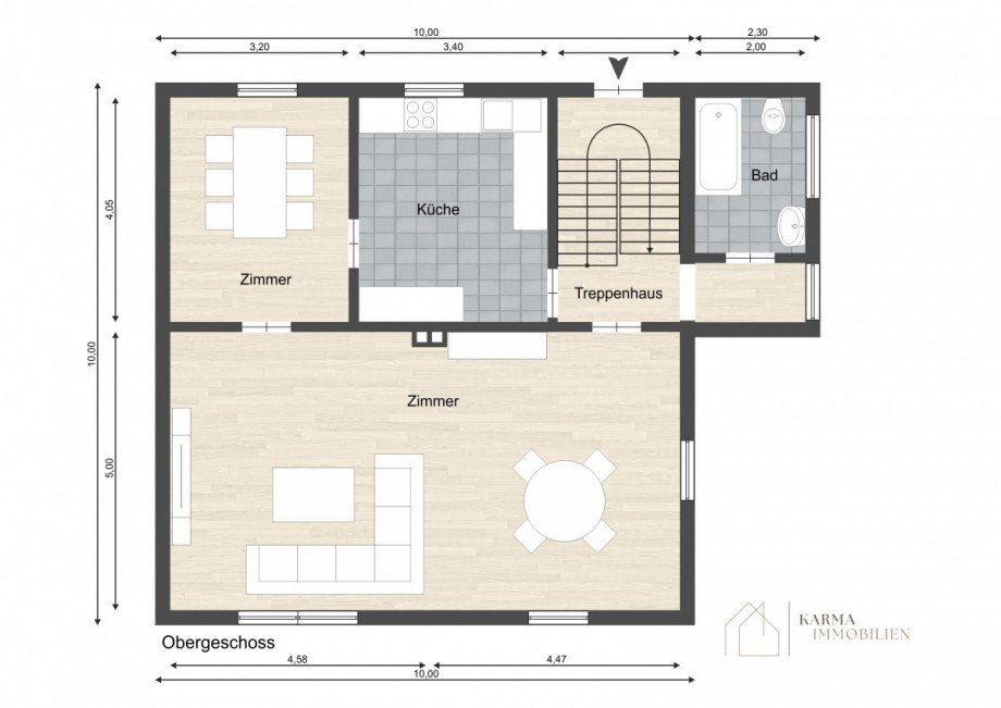 Grundriss_OG Zweifamilienhaus Geisenheim