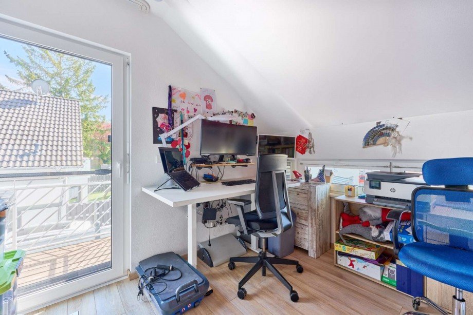 B�ro mit Zugang zum Balkon Einfamilienhaus Friesenheim