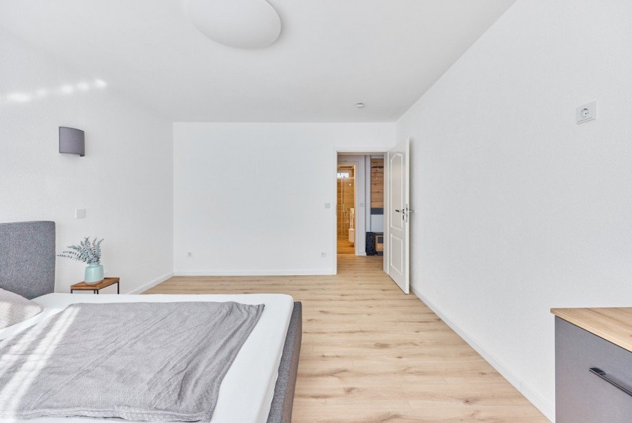 Schlafzimmer Erdgeschosswohnung Mainz