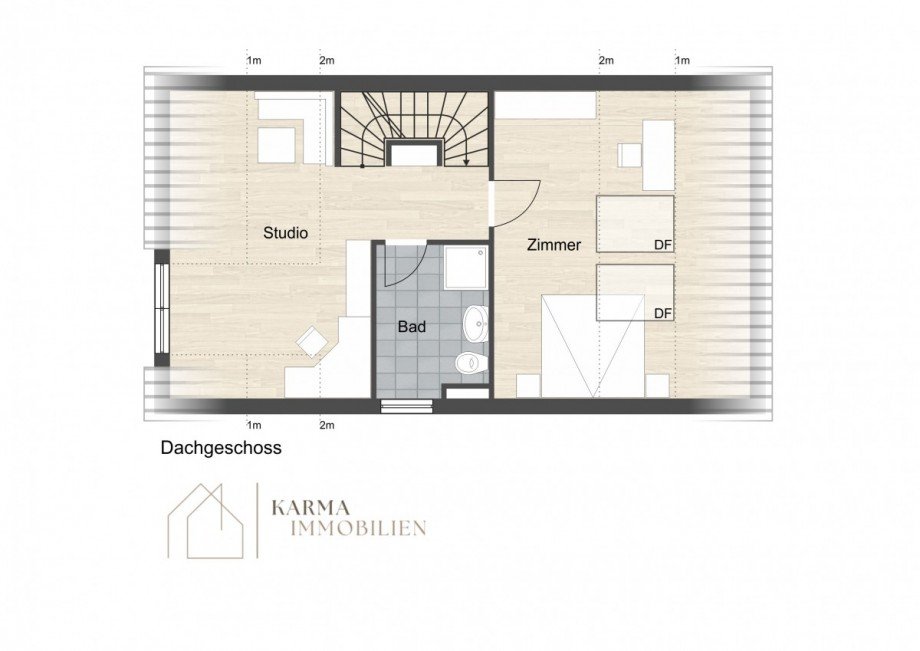Dachgeschoss Einfamilienhaus Mainz