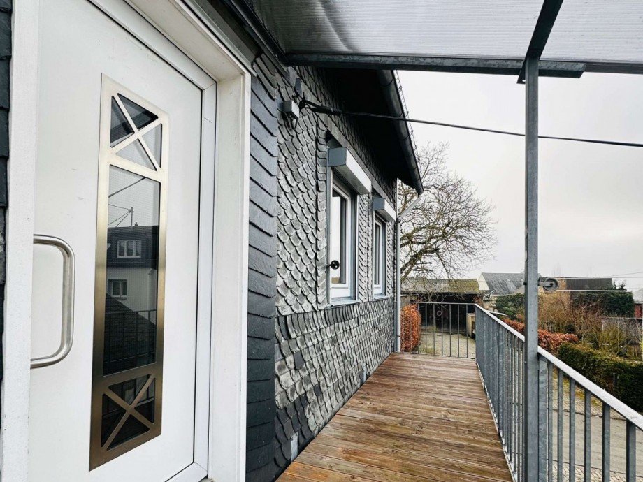 Balkon Maisonettewohnung Weisel