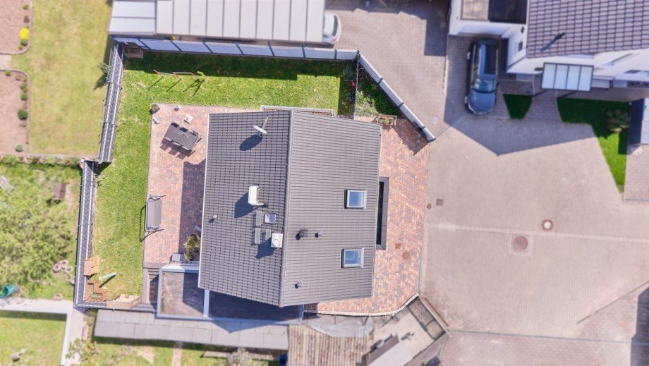 �bersicht Drohne 2 Einfamilienhaus Friesenheim