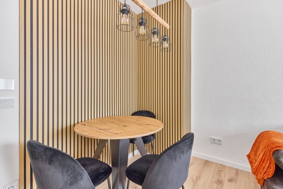 Stilvoller Essbereich Erdgeschosswohnung Mainz