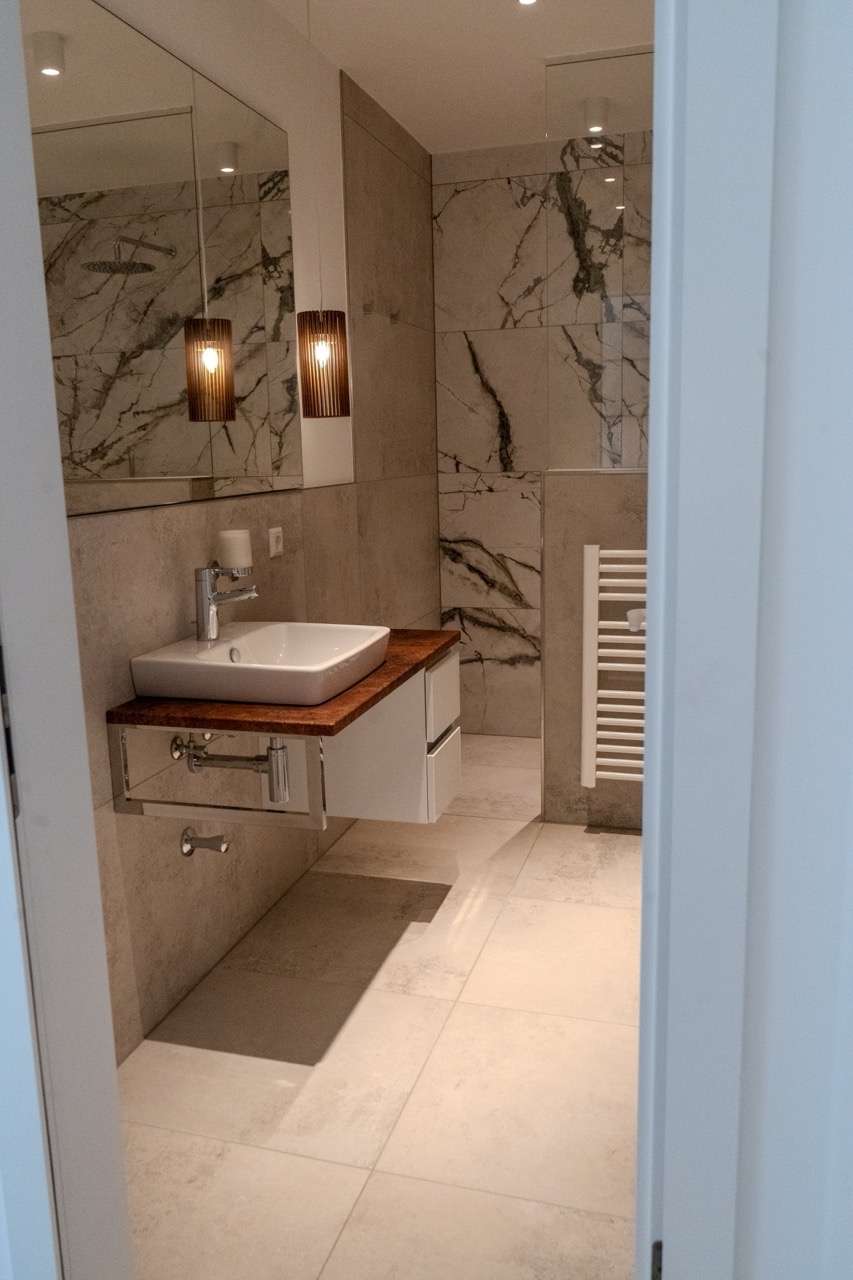 Badezimmer Penthousewohnung M�nster-Sarmsheim