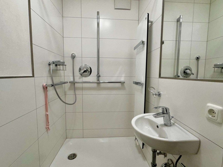 Badezimmer m. Dusche Etagenwohnung Geisenheim