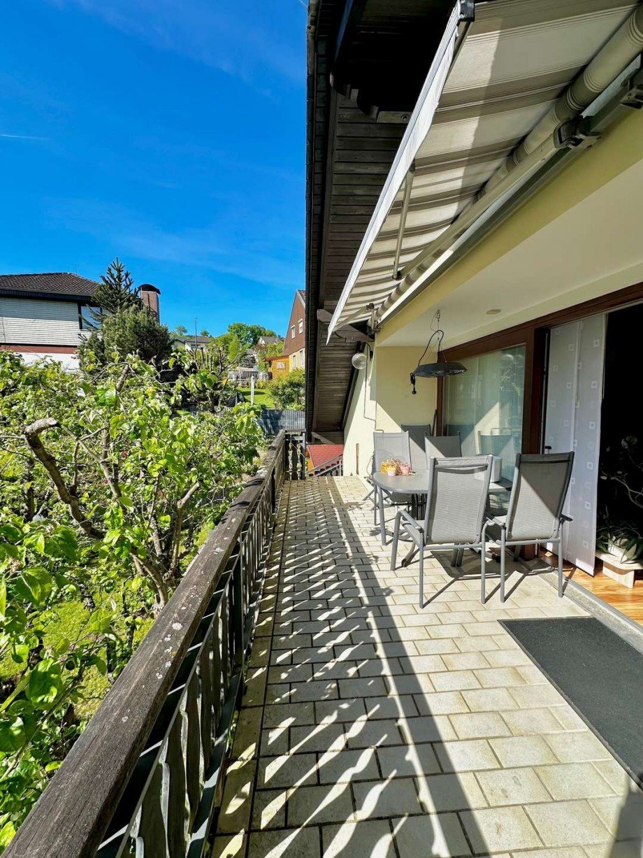Balkon (Wohnung 5) Mehrfamilienhaus Schlangenbad