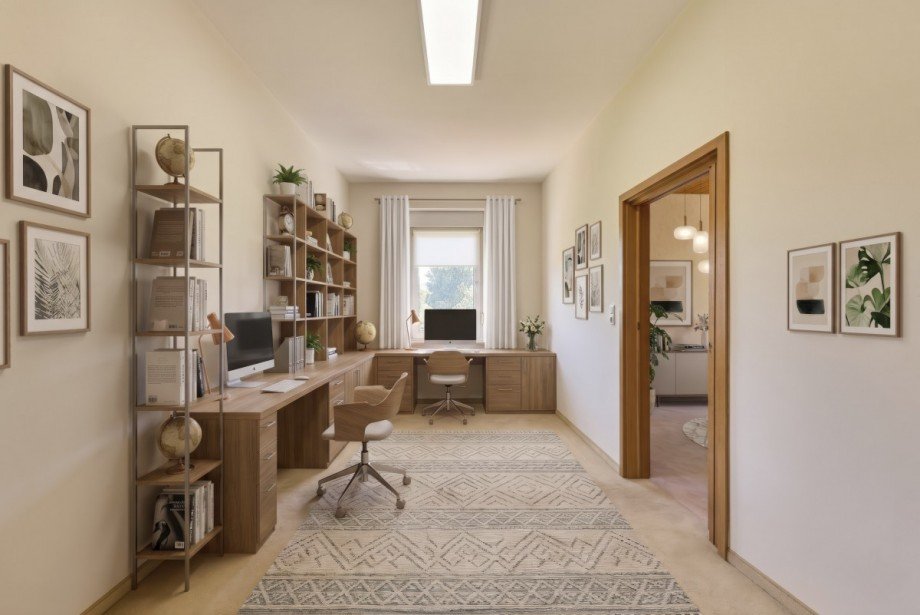 Zimmer 2 1.OG (KI optimiert) Zweifamilienhaus Geisenheim