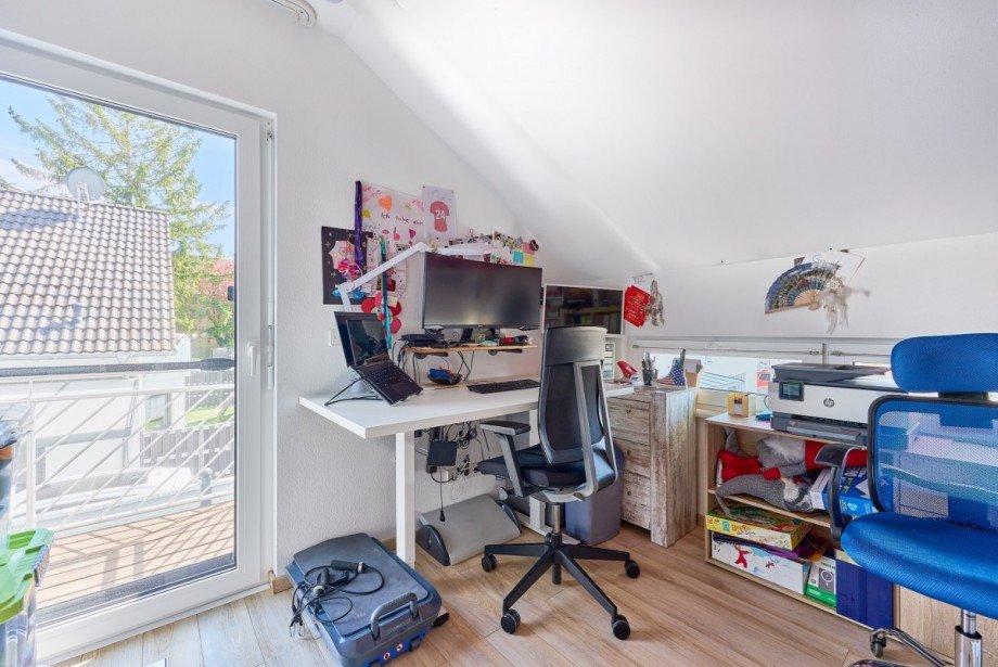 B�ro mit Zugang zum Balkon Einfamilienhaus Friesenheim