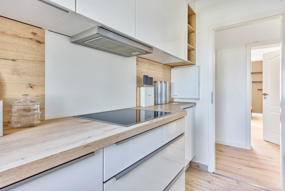 Funktionaler Kochbereich Erdgeschosswohnung Mainz