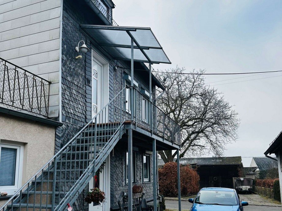 Au�enansicht Maisonettewohnung Weisel