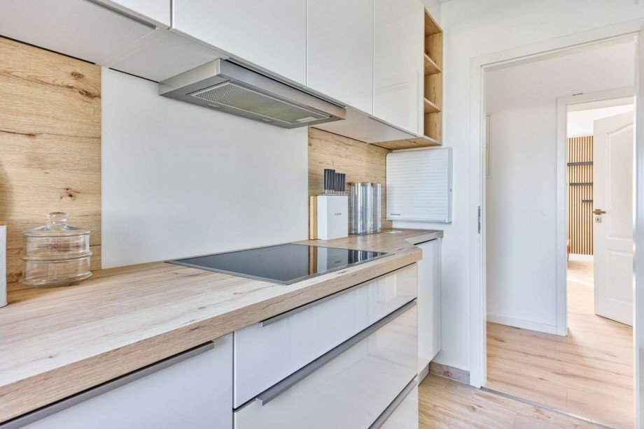 Funktionaler Kochbereich Erdgeschosswohnung Mainz