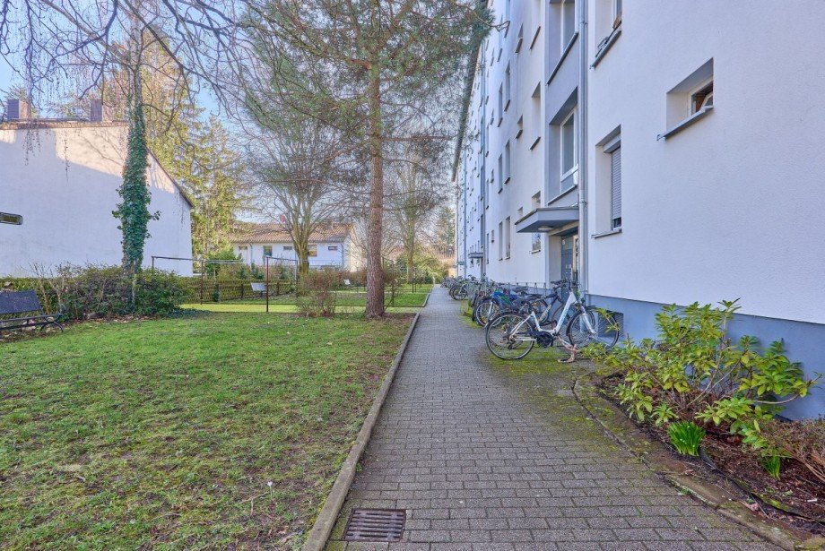 Hauseingang Erdgeschosswohnung Mainz