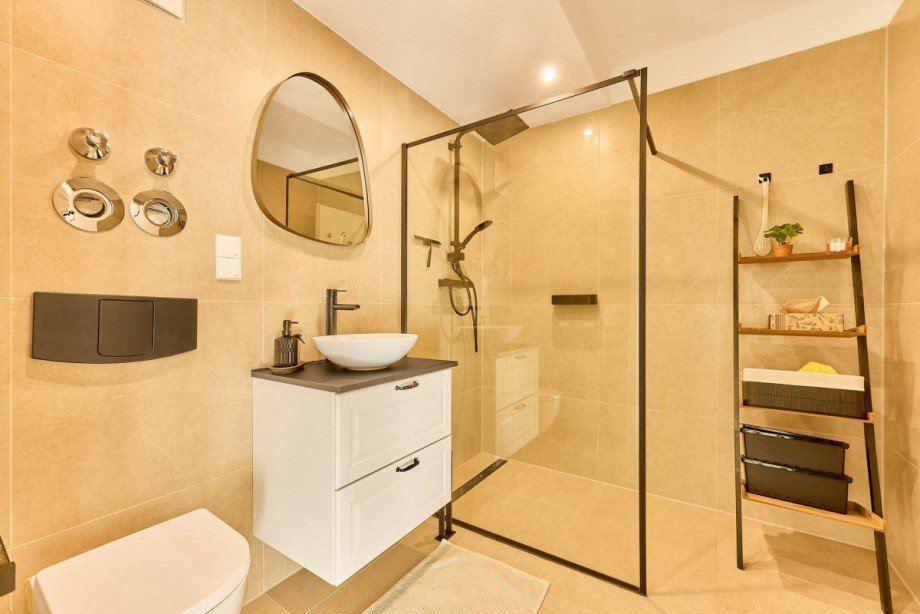 Badezimmer Maisonettewohnung Wiesbaden